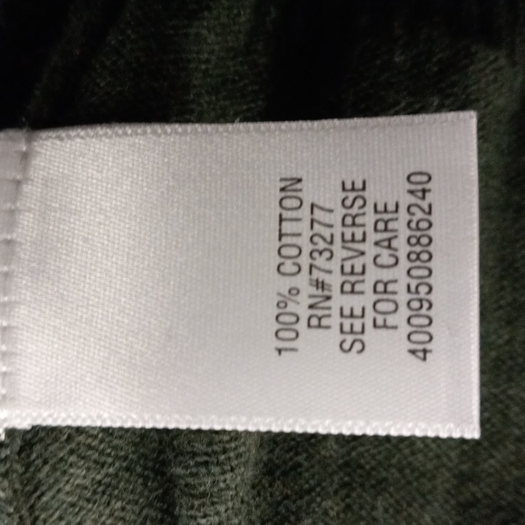 Sonoma Army Green, Long Sleeve, V Neck Sweater - Picture 7 of 8